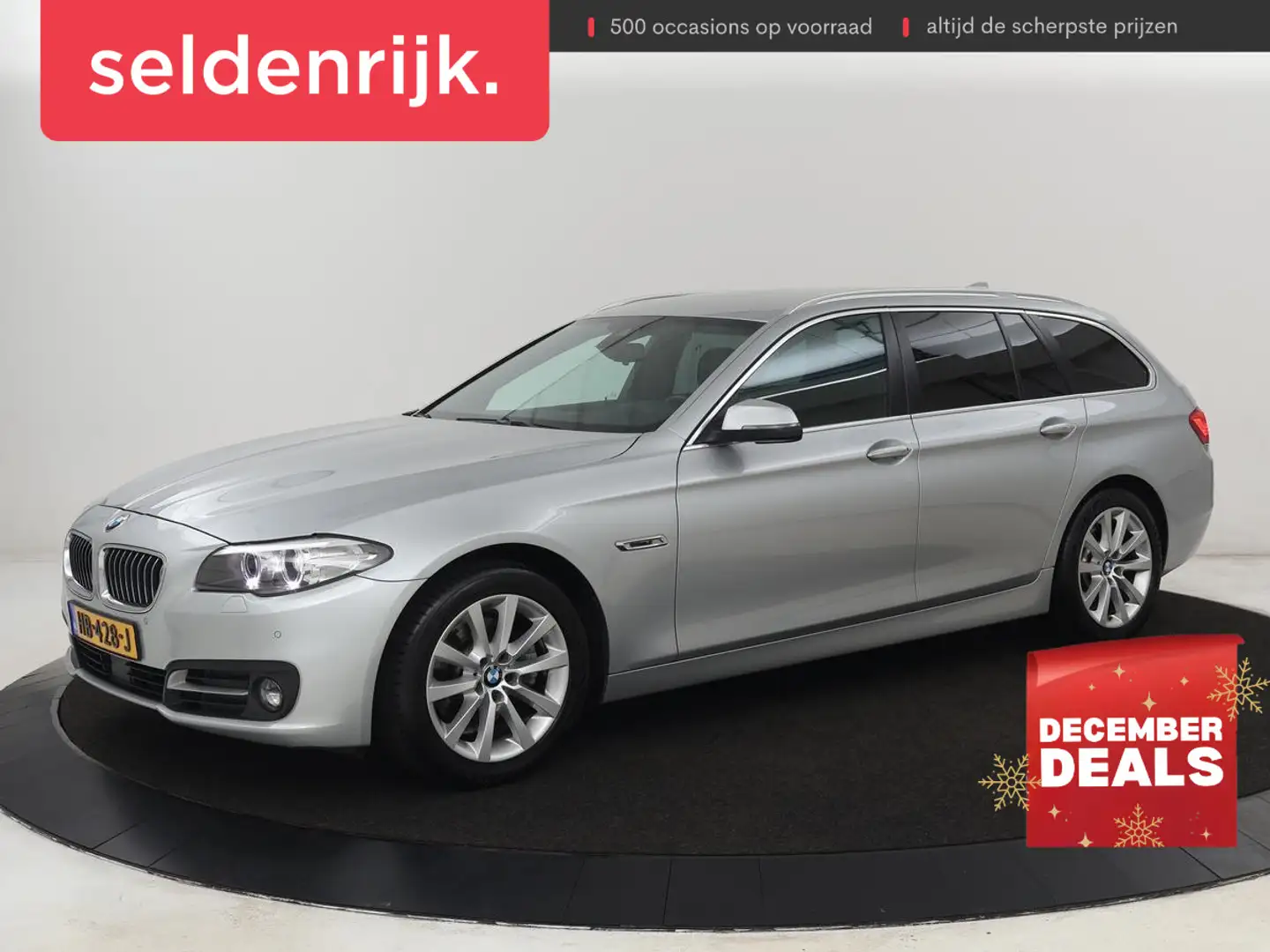 BMW 518 5-serie 518d Executive | Adaptive cruise | Leder | Grijs - 1