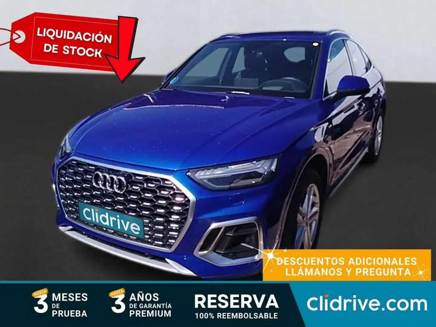 Audi Q5 40 TDI quattro-ultra S tronic 150kW Azul - 1