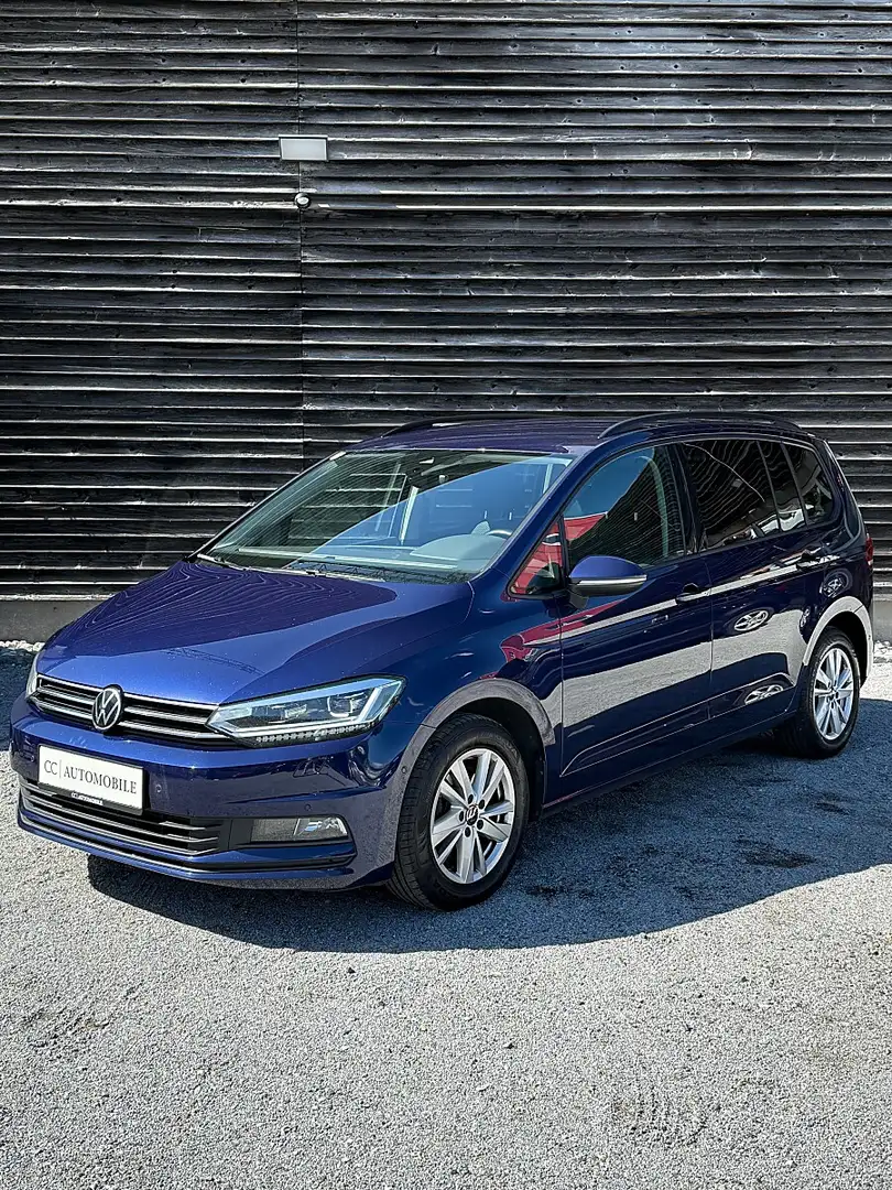 Volkswagen Touran Highline 2,0 SCR TDI DSG Blau - 2