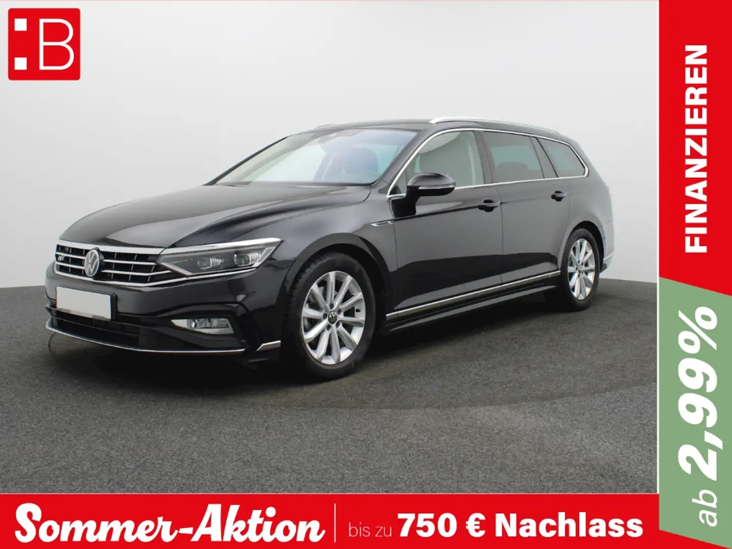 Volkswagen Passat Variant 1.5 TSI DSG Elegance R-Line NAVI AHK ACC BLINDSPOT Schwarz - 1