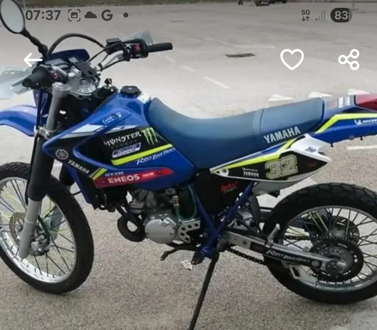 Yamaha DT 125 Azul - 2