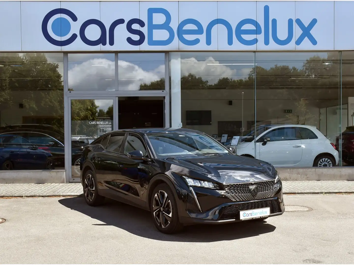 Peugeot 408 1.2 Allure EAT8 SG CHFF CAM360 JA19 1° MAIN Noir - 1