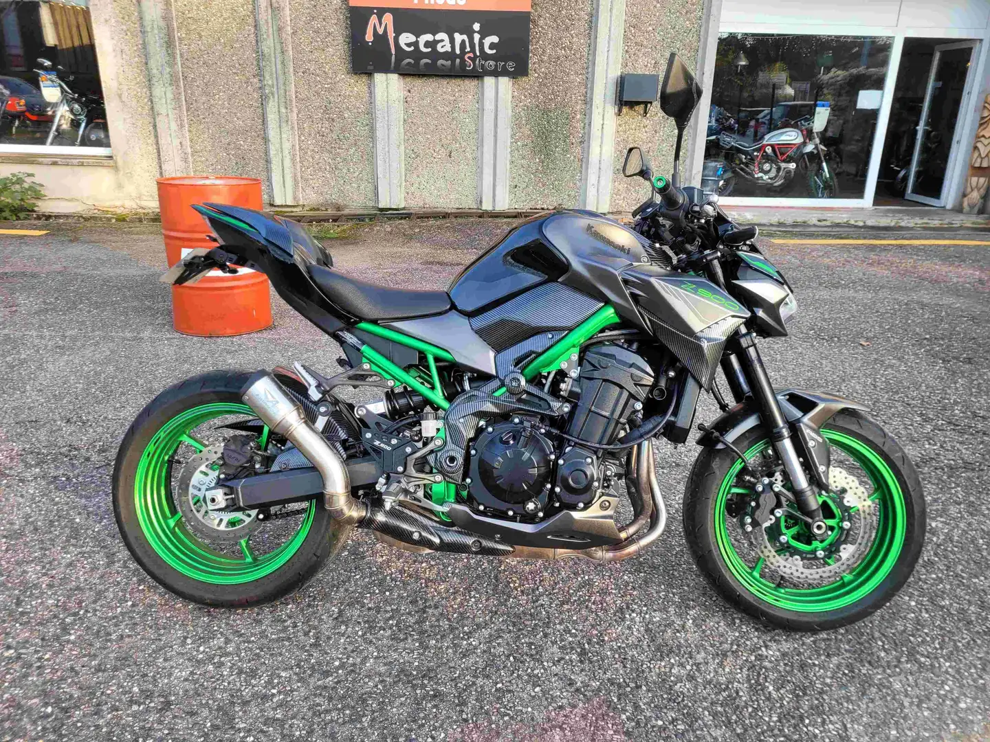 Kawasaki Z 900 Carbone A2 / 2022 / 3610 Kms Noir - 1