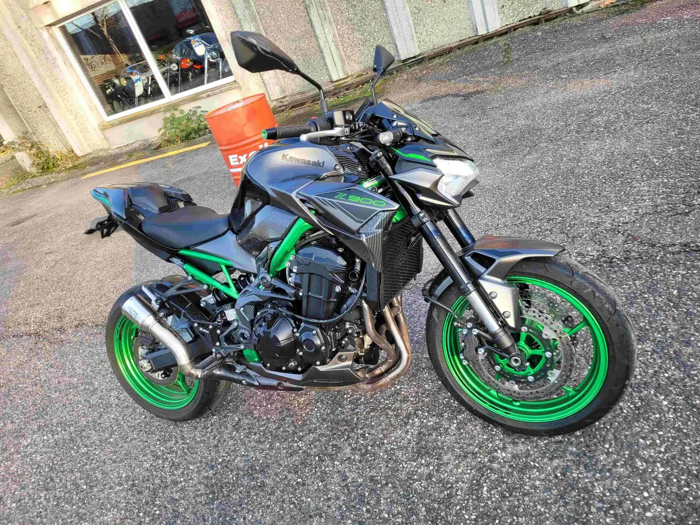 Kawasaki Z 900 Carbone A2 / 2022 / 3610 Kms Noir - 2