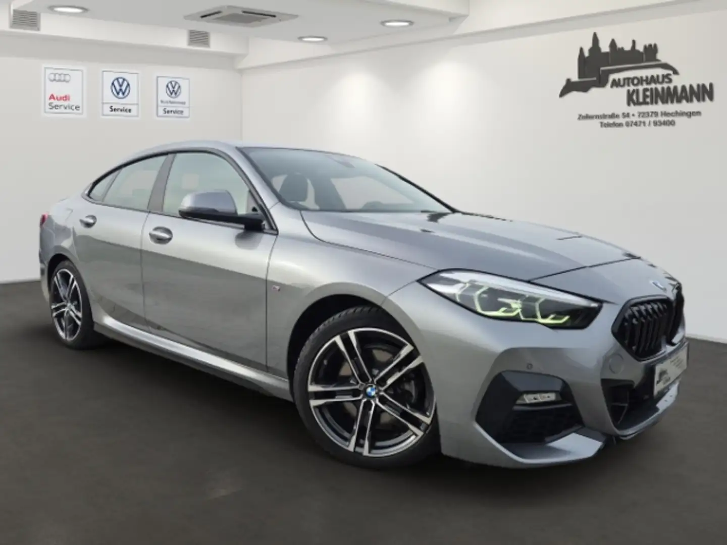 BMW 218 d M Sport (EURO 6d) Comfort Paket, Lenkrad beh.Sha Grau - 2