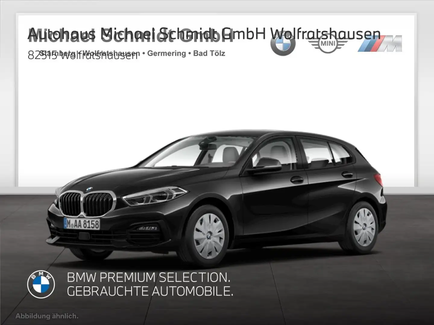 BMW 118 i DKG*Tempomat*Live Cockpit Plus*LED* Noir - 1