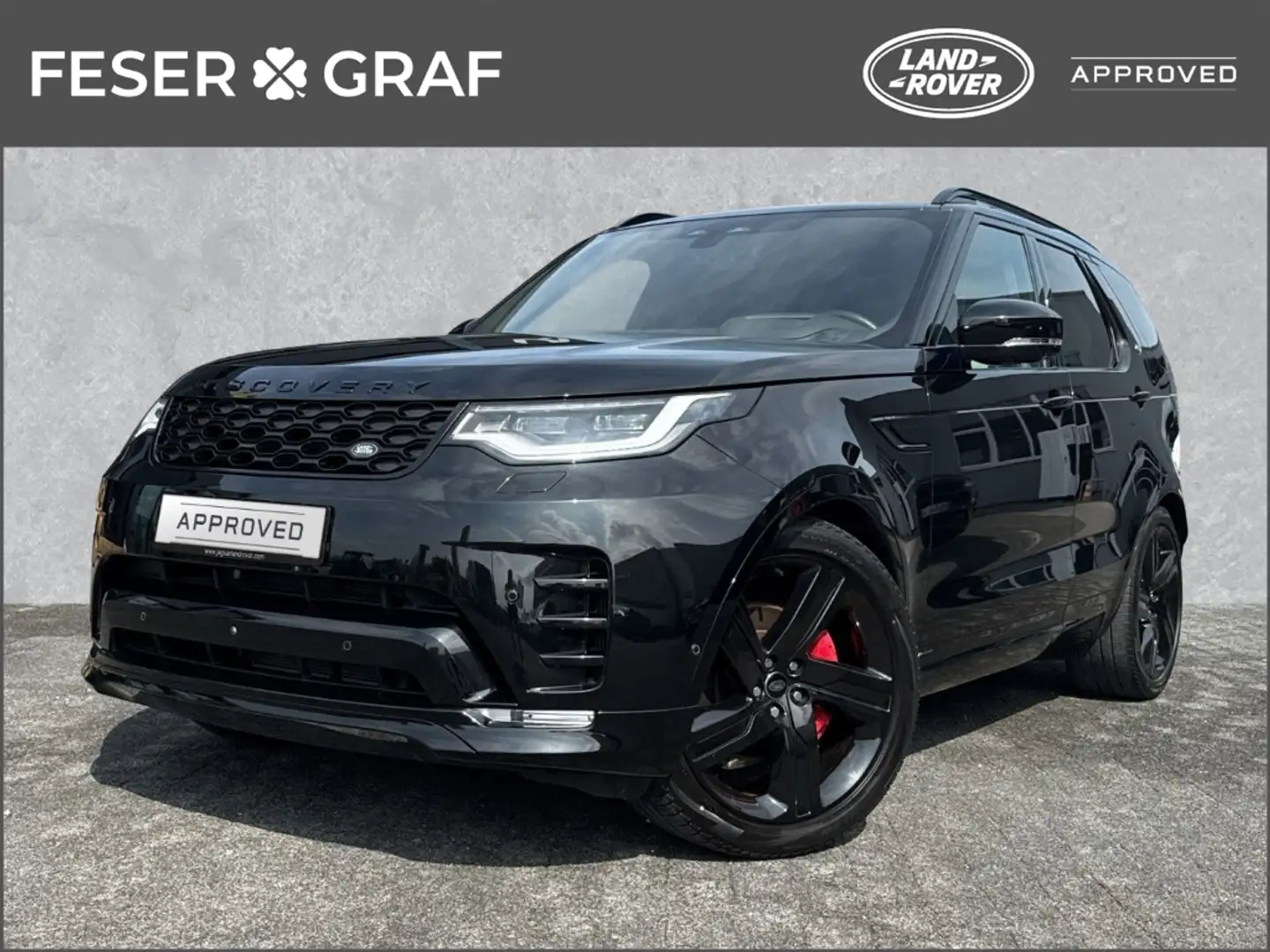 Land Rover Discovery D300 R-Dynamic HSE 7-Sitze HUD Pano elek.AHK Matri Schwarz - 1