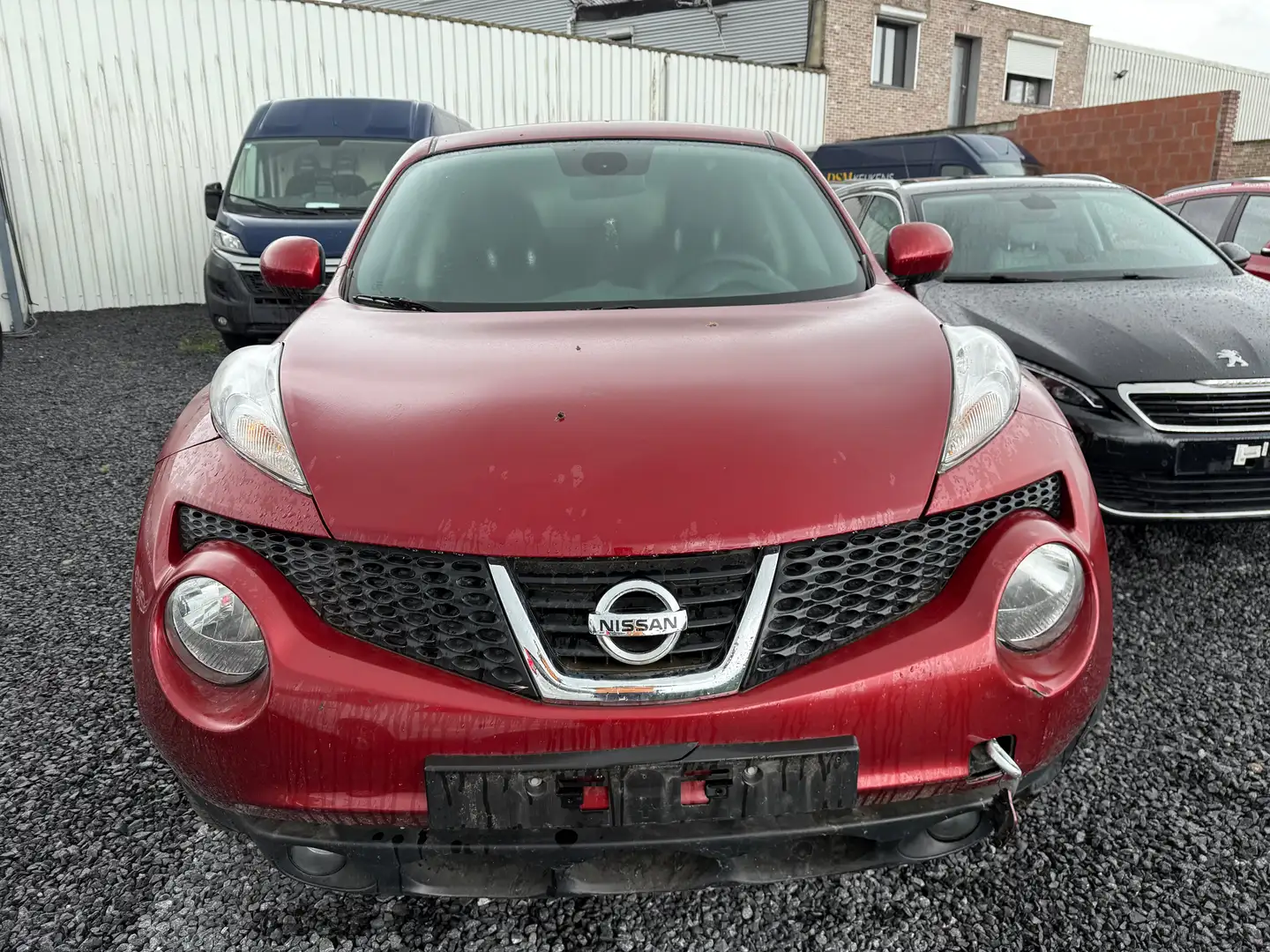 Nissan Juke Juke 1.6i 2WD Acenta+Connect+Sport Pack CVT Czerwony - 1
