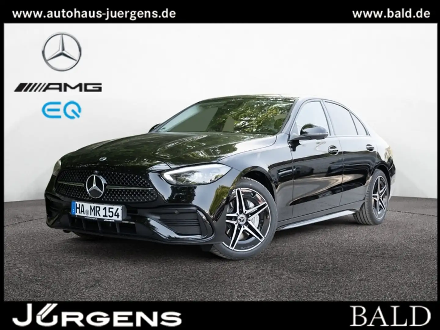 Mercedes-Benz C 180 AMG-Sport/LED/360/Night/Totw/Ambiente/18' Noir - 1
