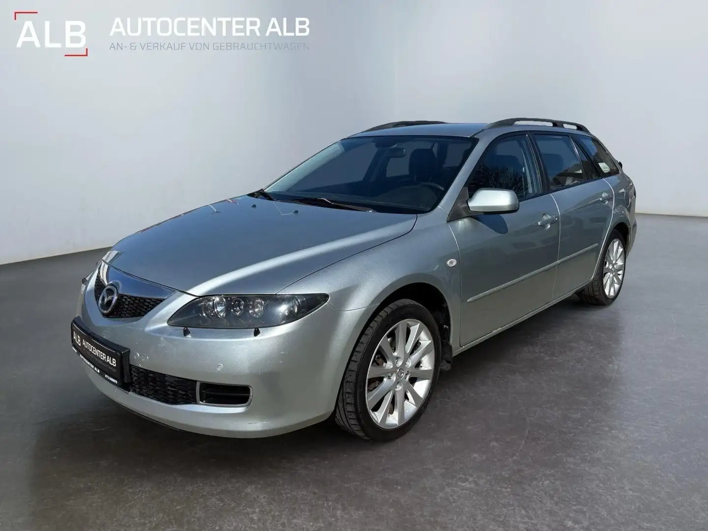 Mazda 6 Kombi Sport Active Plus/AUTOMATIK/2.HAND/LEDER Silber - 1