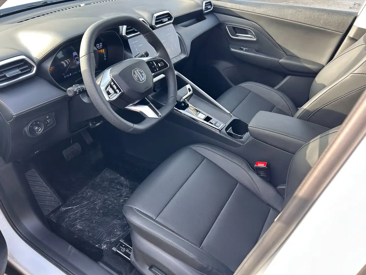 MG ZS 1.5 Hybrid-Luxury-Leder-360°-ACC-Verw Zetels Stuur, миниатюра 17