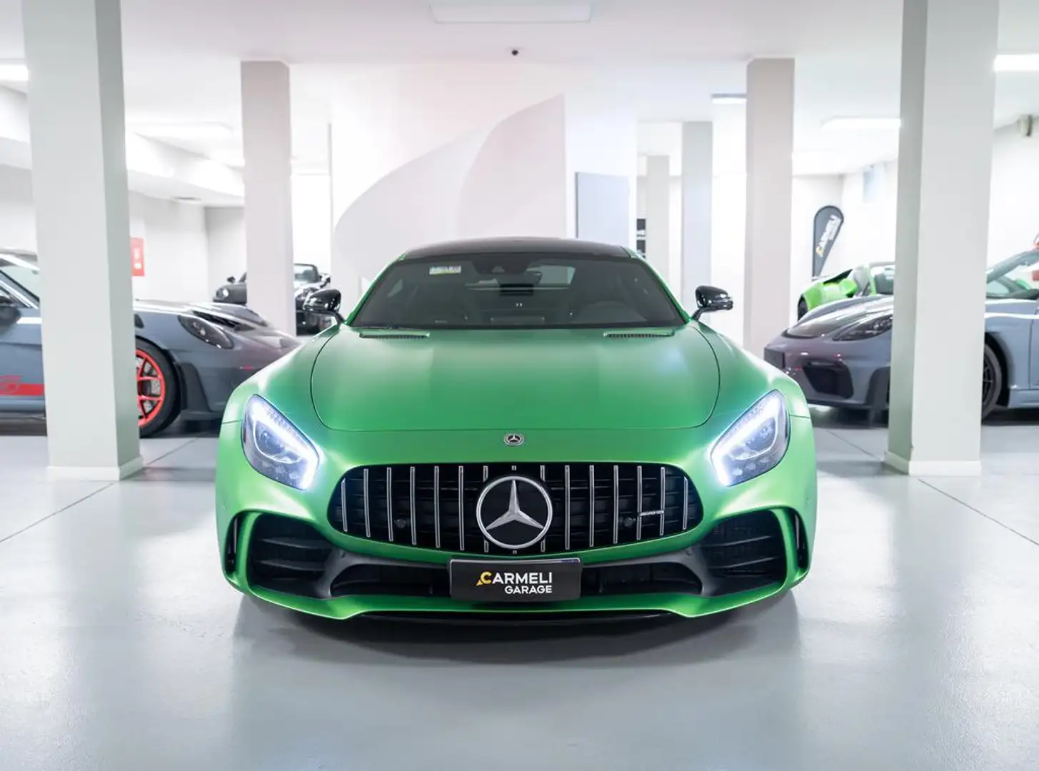 Mercedes-Benz AMG GT 4.0 R auto 585CV FRENI CARBO-TAGLIANDI UFFICIALI Verde - 2
