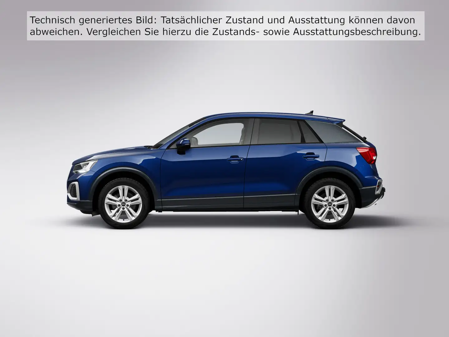 Audi Q2 advanced 35 TFSI S tronic AHK KAMERA NAVI+ Blau - 2