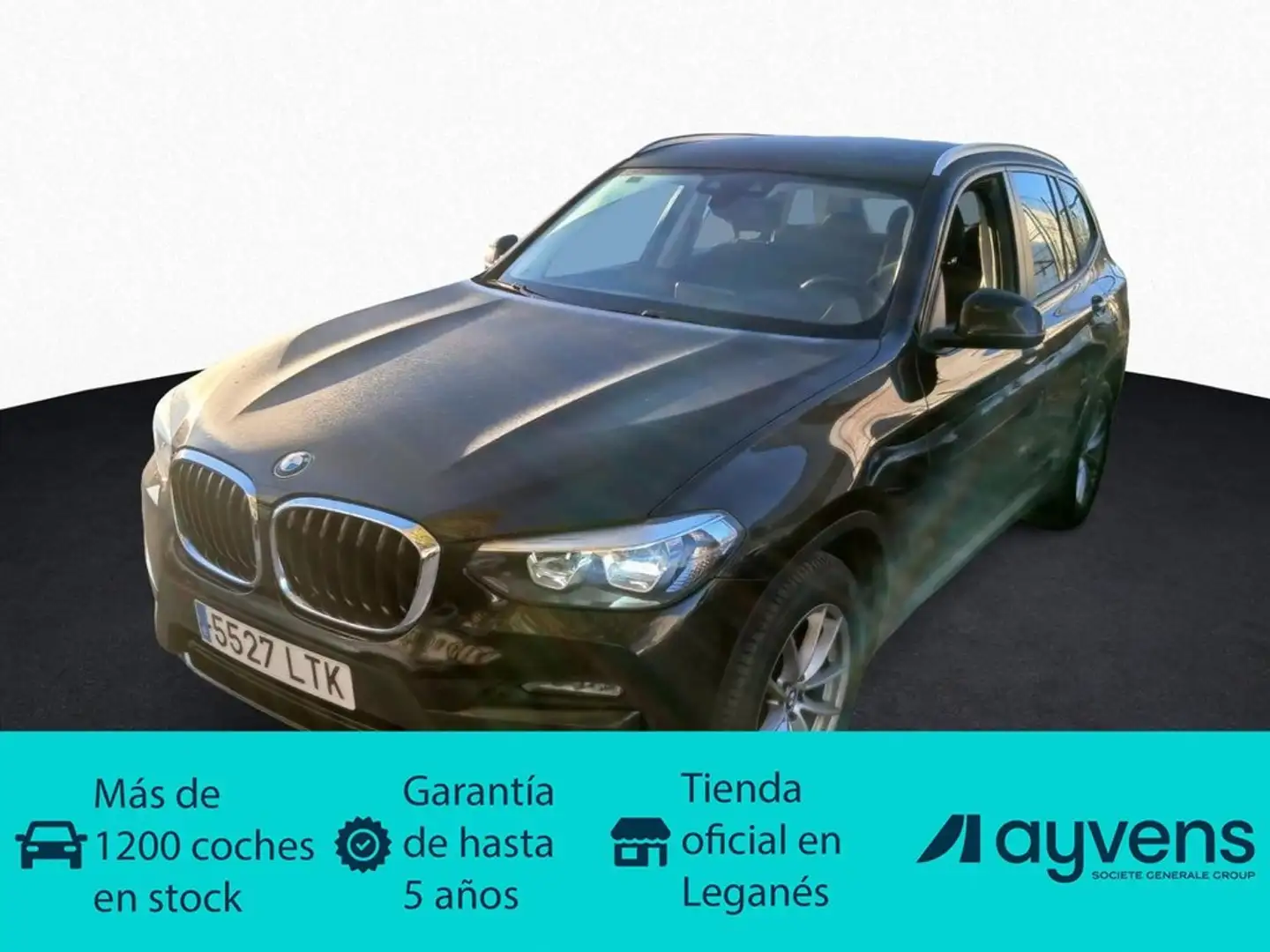 BMW X3 xDrive 20dA Negro - 1