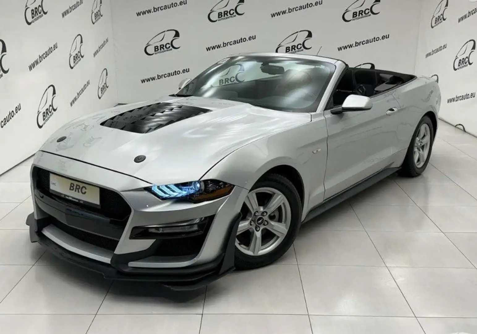 Ford Mustang 3.7 CABRIO Gris - 1