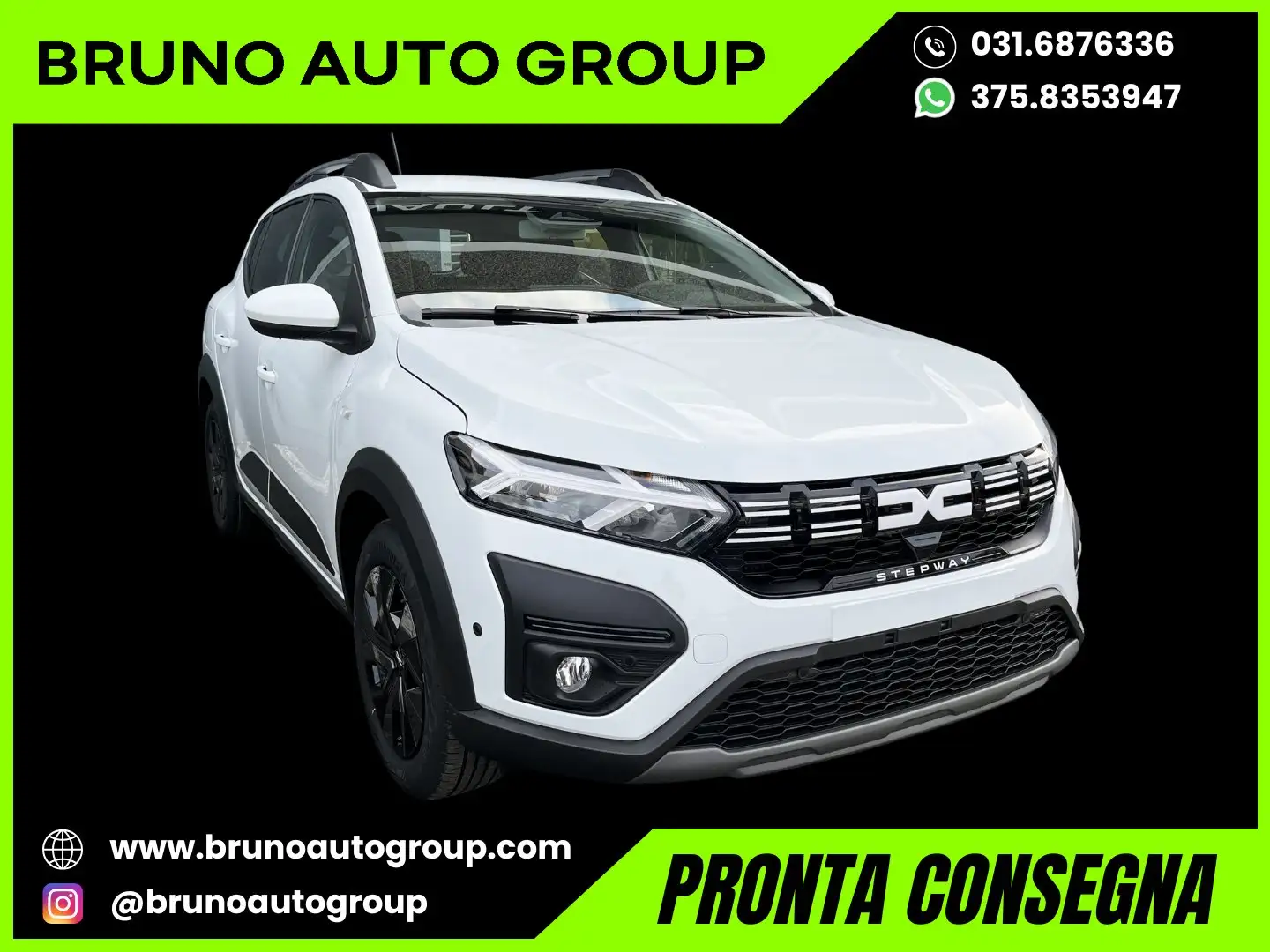 Dacia Sandero Stepway Expression MY24 TCe 100 GPL-PACK CITY PLUS Bianco - 1