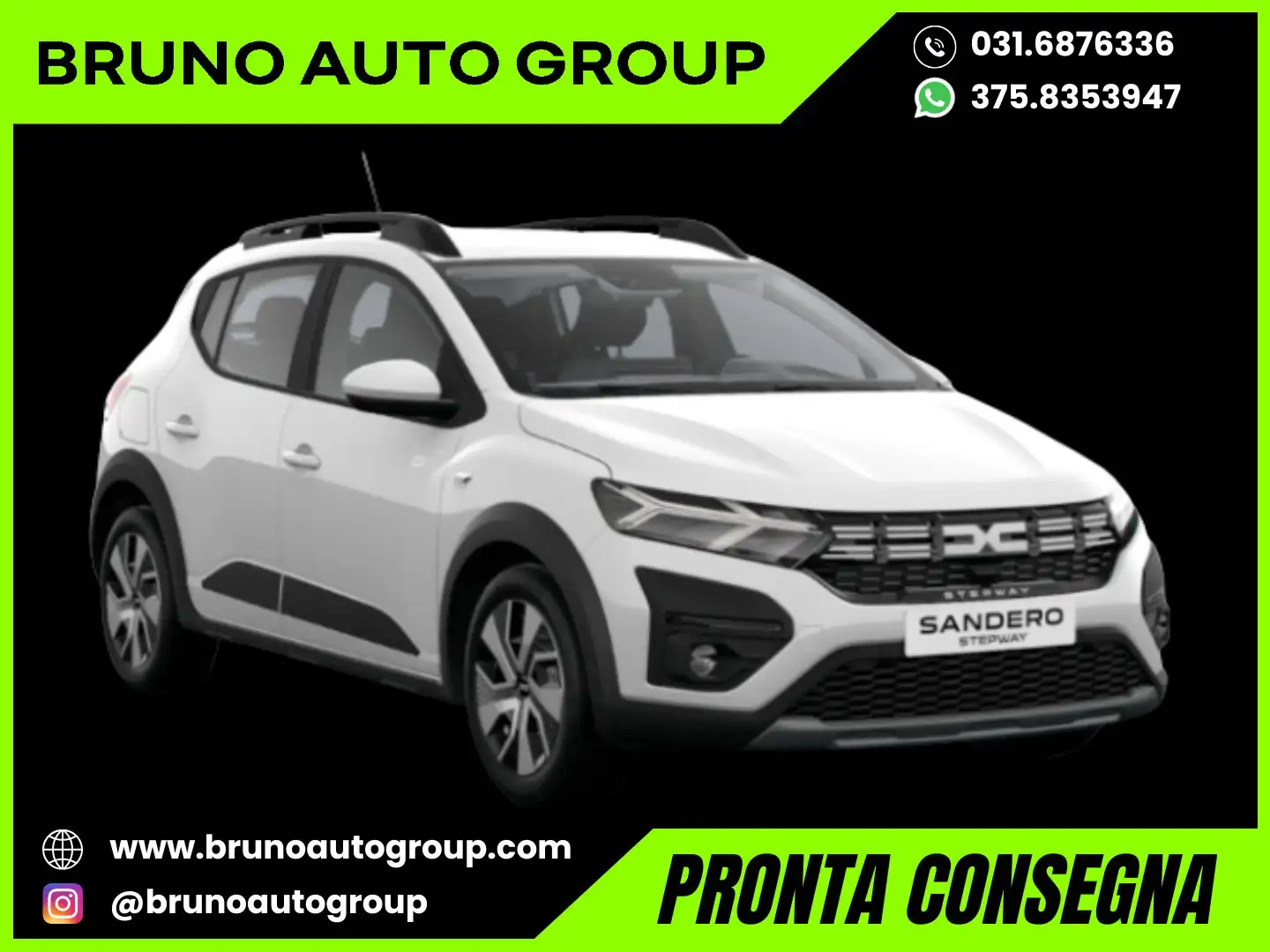 Dacia Sandero Stepway Expression MY24 TCe 100 GPL Bianco - 1