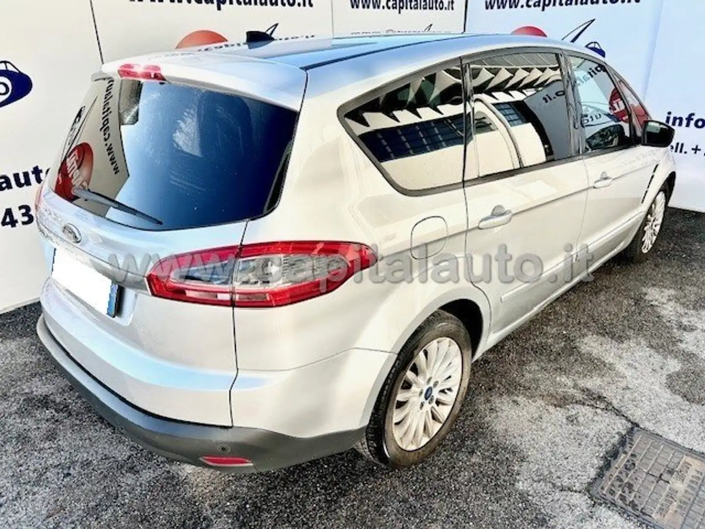 Ford S-Max 2.0 tdci 140CV Powershift 7 POSTI NAVI Argento - 2