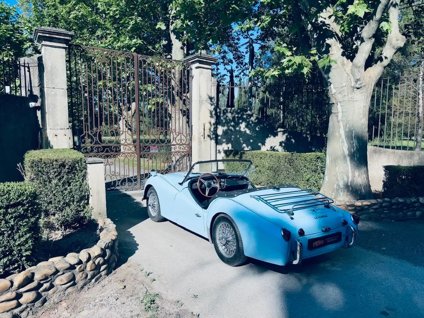 Triumph TR3 A Blau - 2