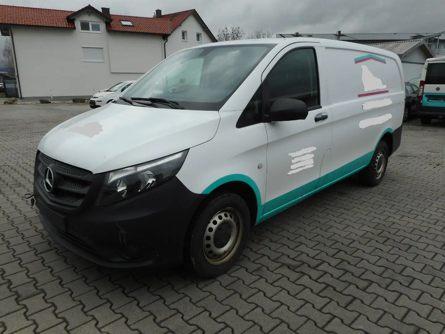 Mercedes-Benz Vito Kasten 116 CDI/BT RWD lang Motorschaden Biały - 2