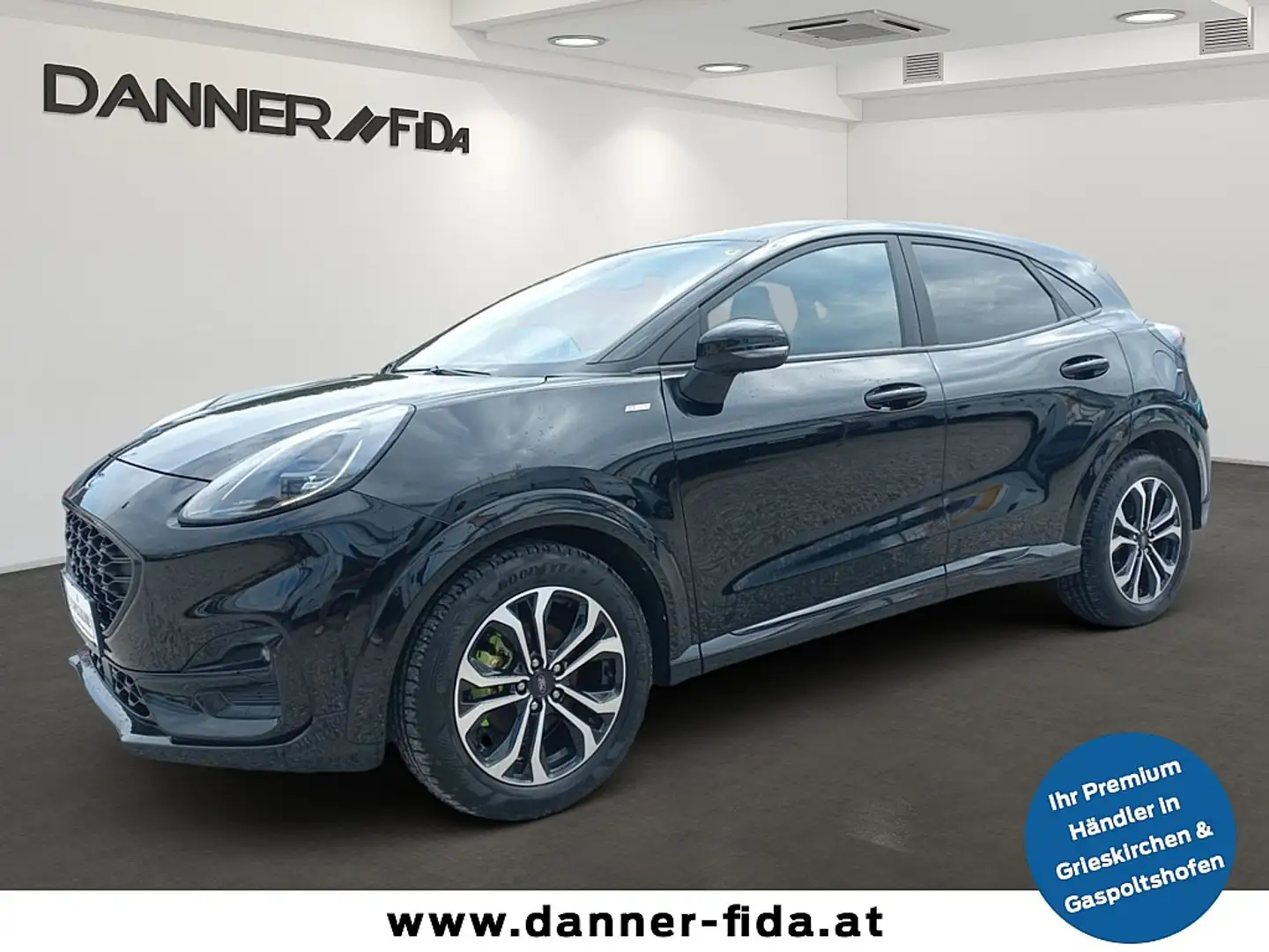 Ford Puma 125PS Benzin/1,0 EcoBoost Hybrid ST-Line Aut.(S... Schwarz - 1