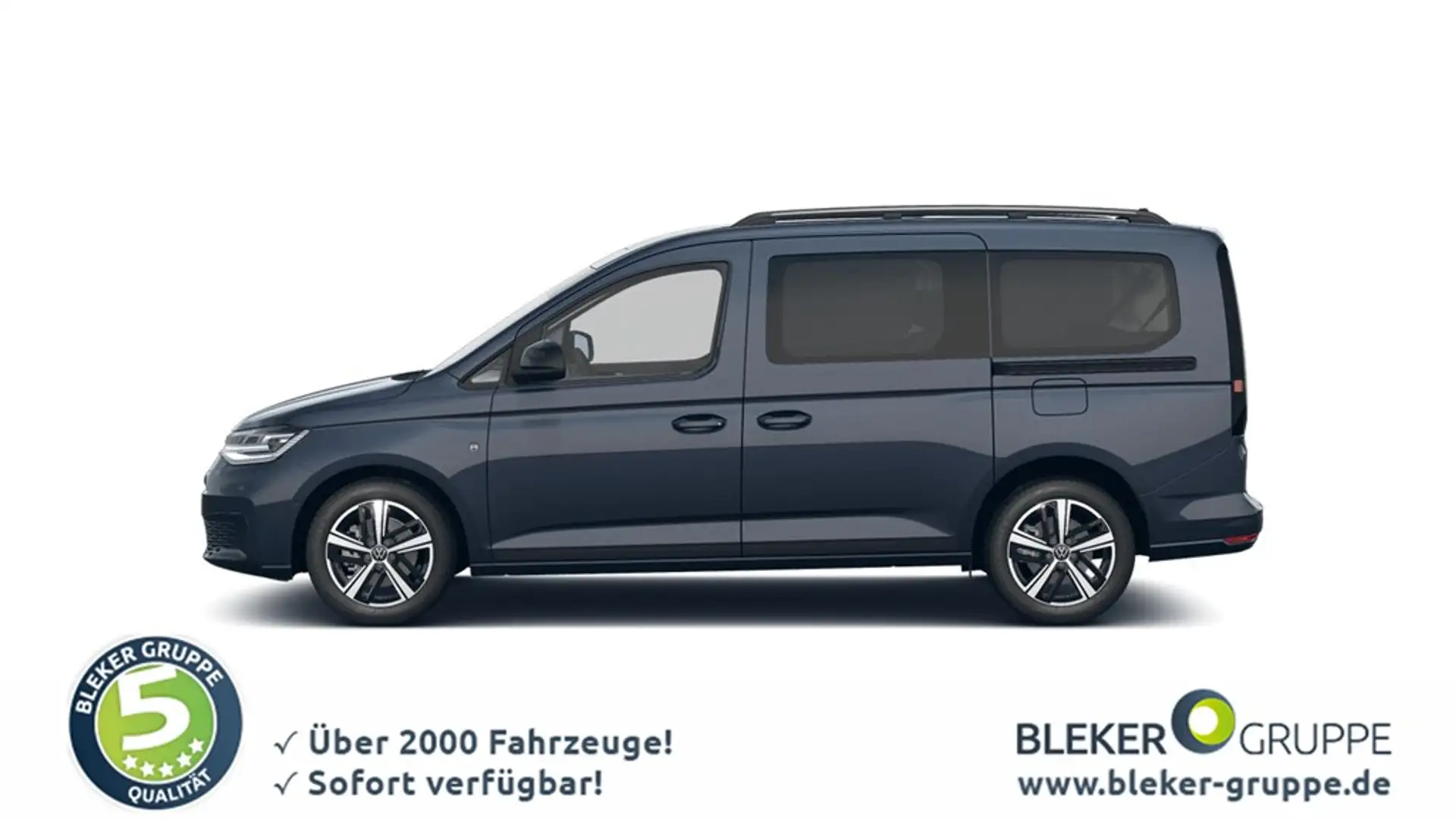 Volkswagen Caddy Dark Label 1.5 TSI DSG Rollstuhlumbau Bleu - 1