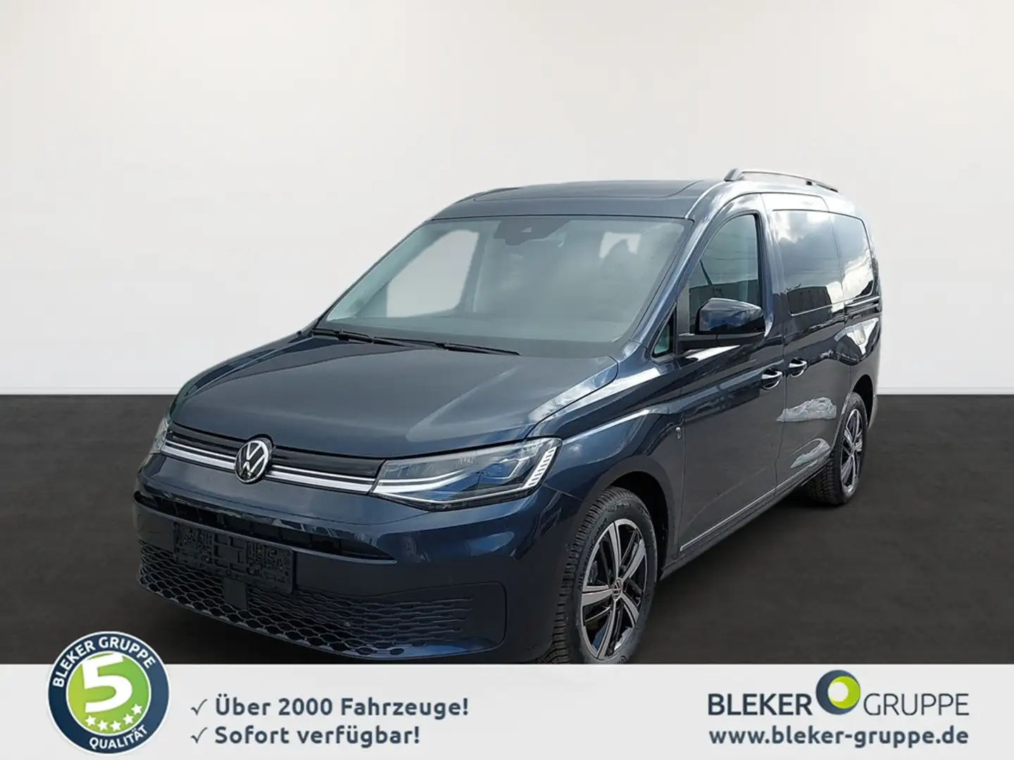 Volkswagen Caddy Dark Label 1.5 TSI DSG Rollstuhlumbau Bleu - 2