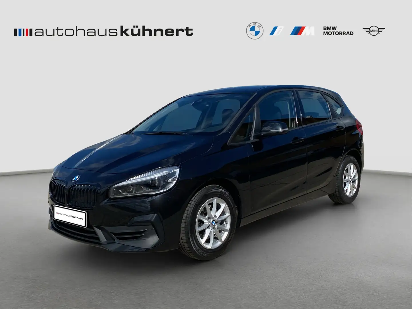 BMW 218 i Active Tourer Advantage LED Navi RFK HiFi AUT PD Schwarz - 1
