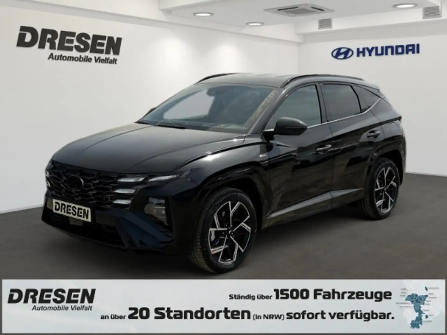 Hyundai TUCSON 1.6 T-GDI N-Line Sitz-/ Assistenz-Paket LED ACC Noir - 1