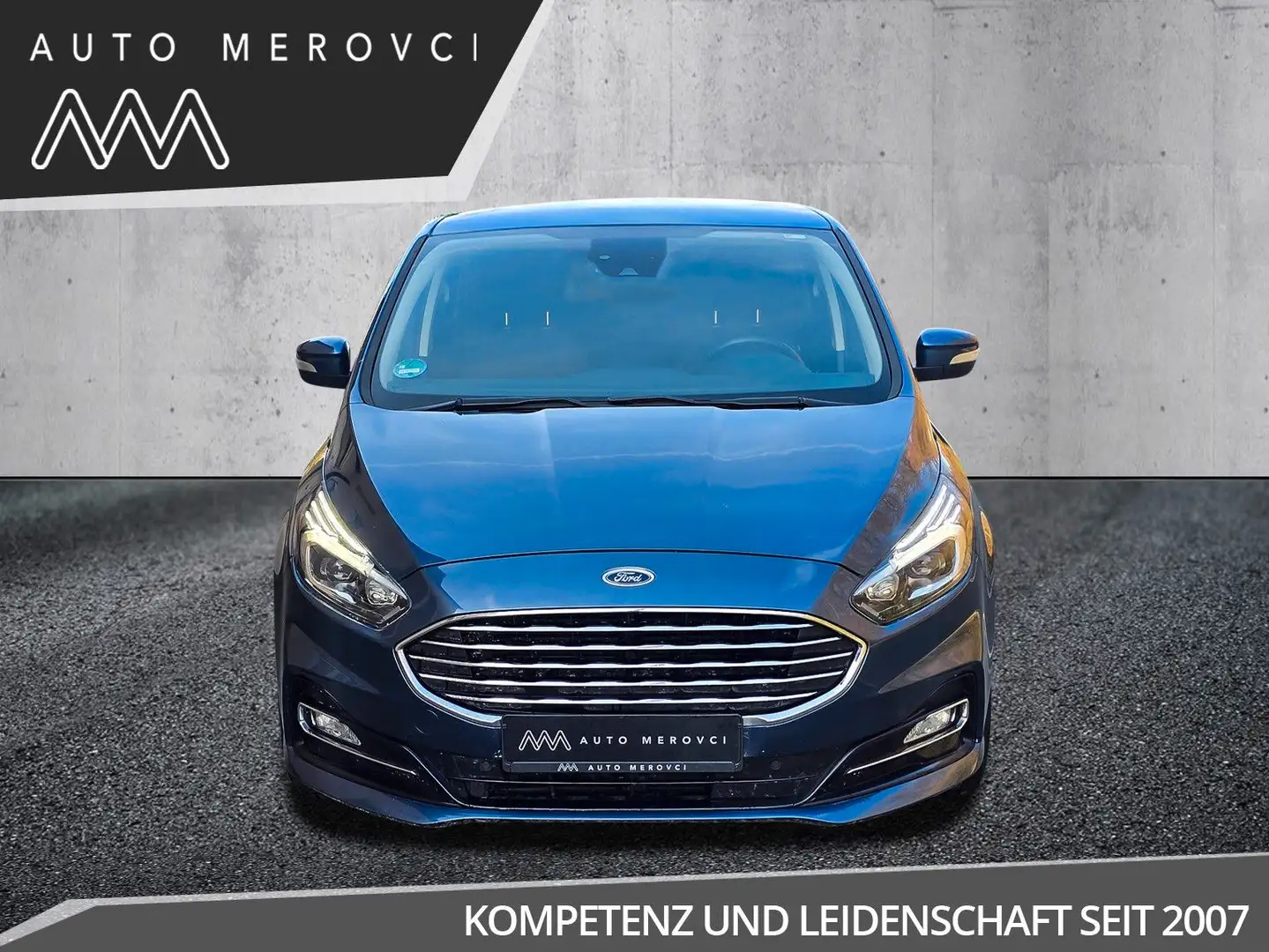 Ford S-Max 2.0 EcoBlue/Navi/LED/Appel& Android/Cam Bleu - 2