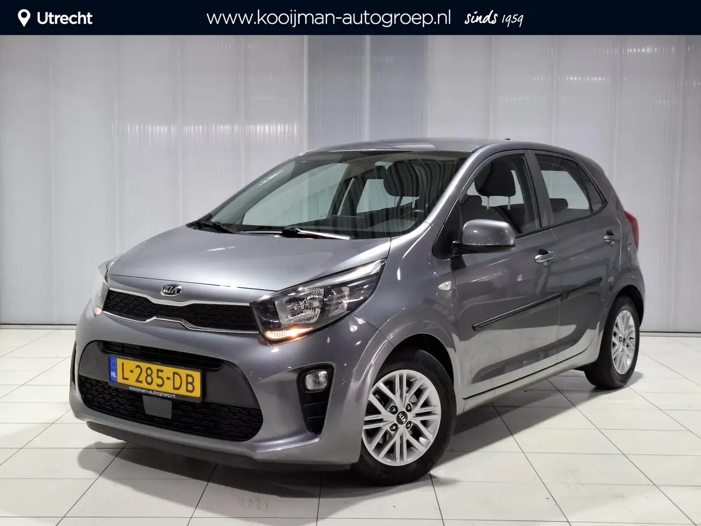 Kia Picanto 1.0 DPi DynamicLine Apple Carplay/Android Auto, Na Grijs - 1