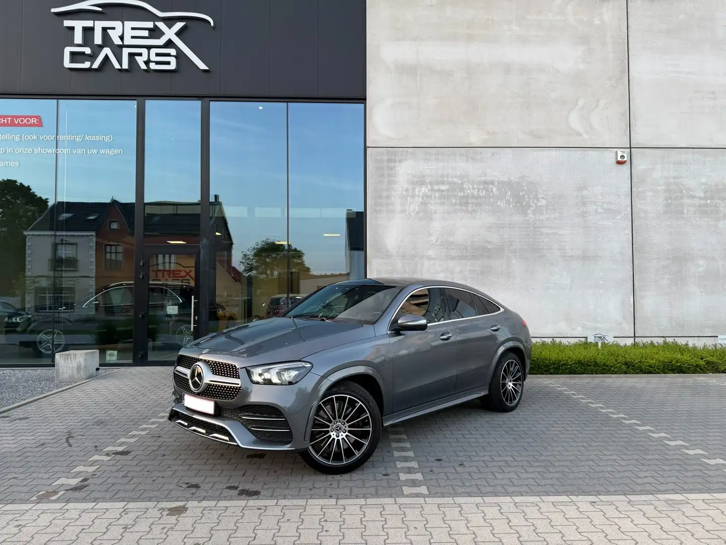 Mercedes-Benz GLE 350 de PHEV Coupé 4-Matic;AMG; pano; burmester;HUD Gris - 2