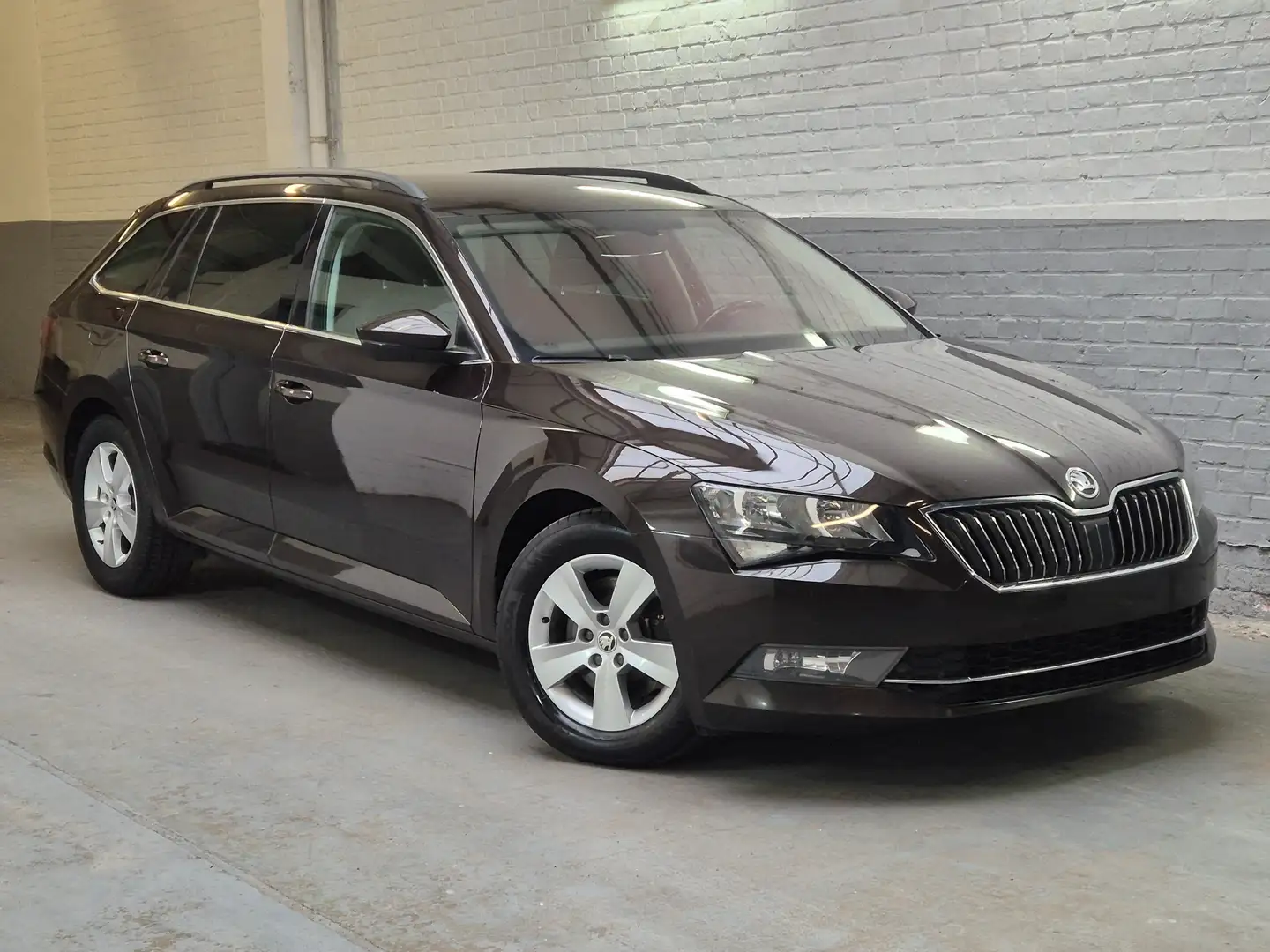 Skoda Superb SW 1.6 CR TDi DSG- 1prop.-Superbe état-Garantie Brun - 1