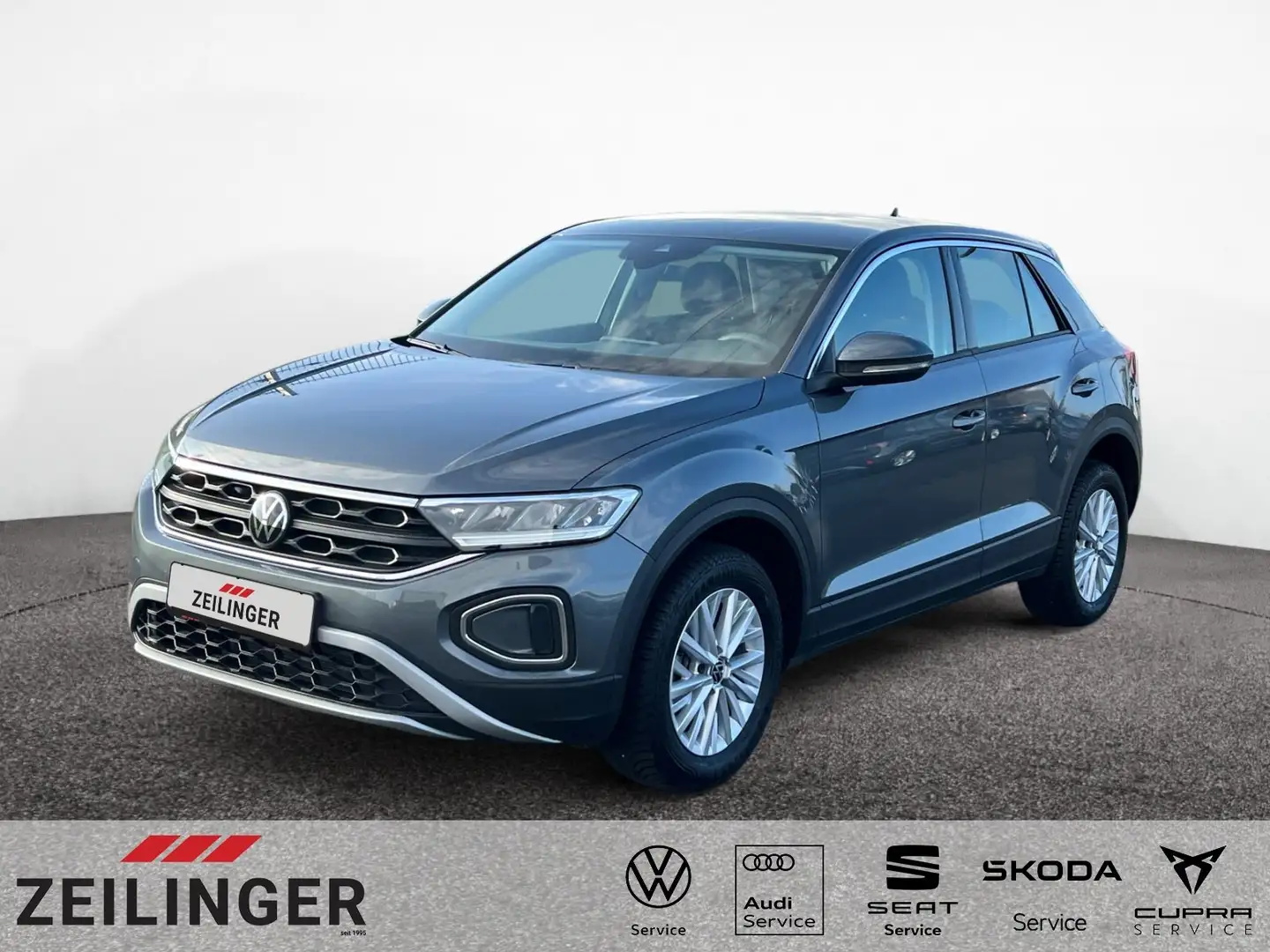 Volkswagen T-Roc TSI|ACC|APP-CONNECT|WINTERPAKET|EINPARKHIL Grau - 1