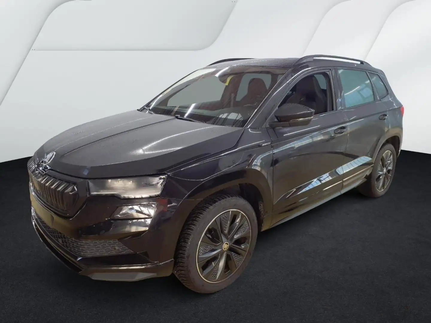 Skoda Karoq 2.0 TSI 4x4 Sportline *PANO*MATRIX*KAMERA*NAVI* Schwarz - 2