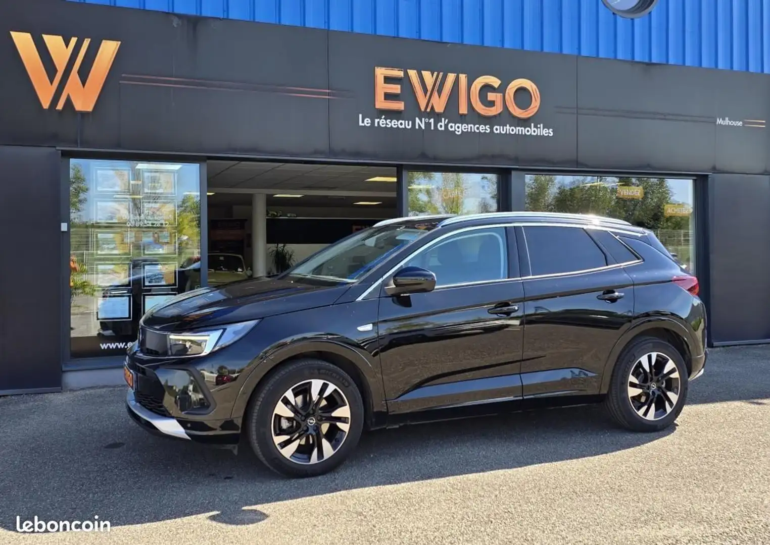 Opel Grandland X 1.5 D 130ch ELEGANCE BUSINESS ALCANTARA-SIEGES PARE BRISE VOLANT CHAUFFANTS Schwarz - 1