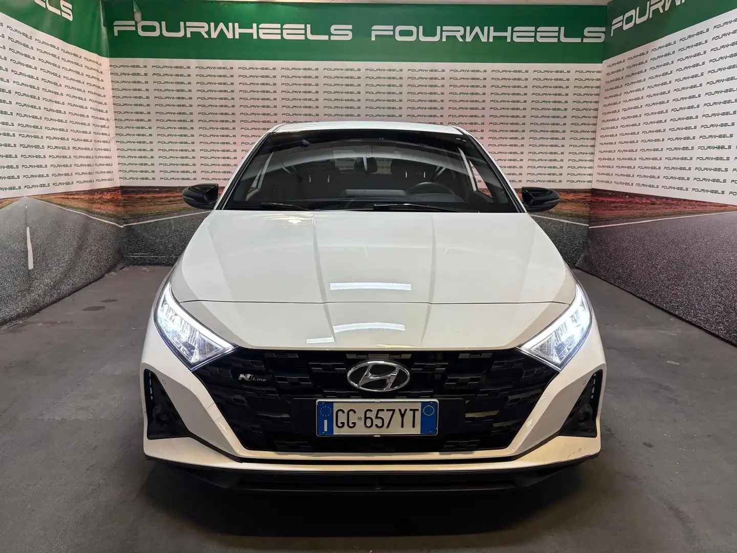 Hyundai i20 i20 III 2021 1.0 t-gdi 48V NLine imt Bianco - 1