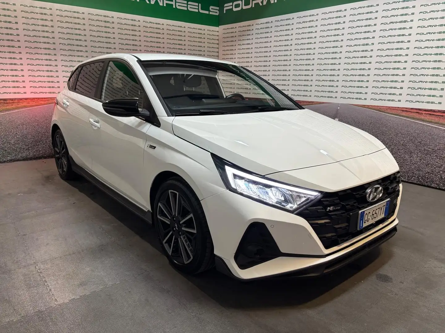 Hyundai i20 i20 III 2021 1.0 t-gdi 48V NLine imt Bianco - 2