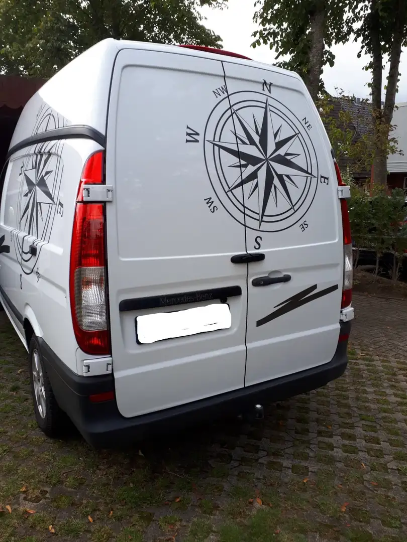 Mercedes-Benz Vito Vito CDI115 Hochdach W639 Weiß - 2