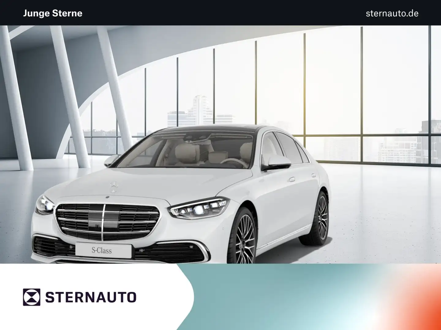 Mercedes-Benz S 350 S 350 d 4MATIC Limousine Weiß - 1