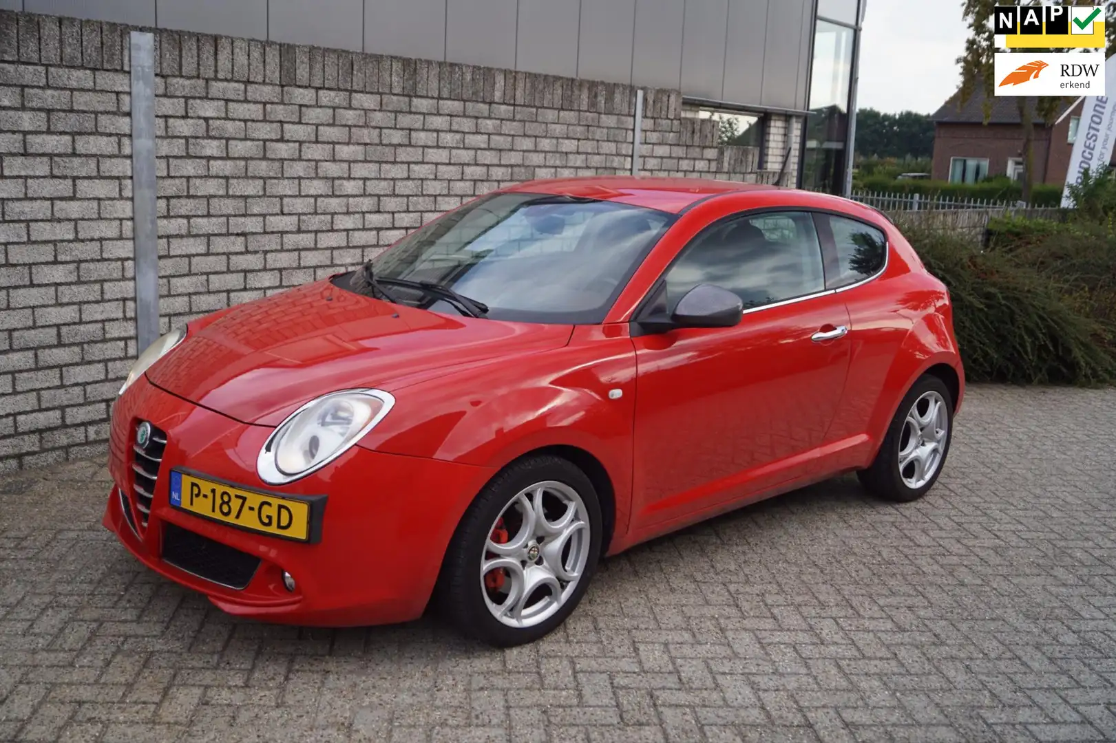 Alfa Romeo MiTo 1.4 Turbo 155 PK Sport Leder Sportstoelen Navi Air Rosso - 1