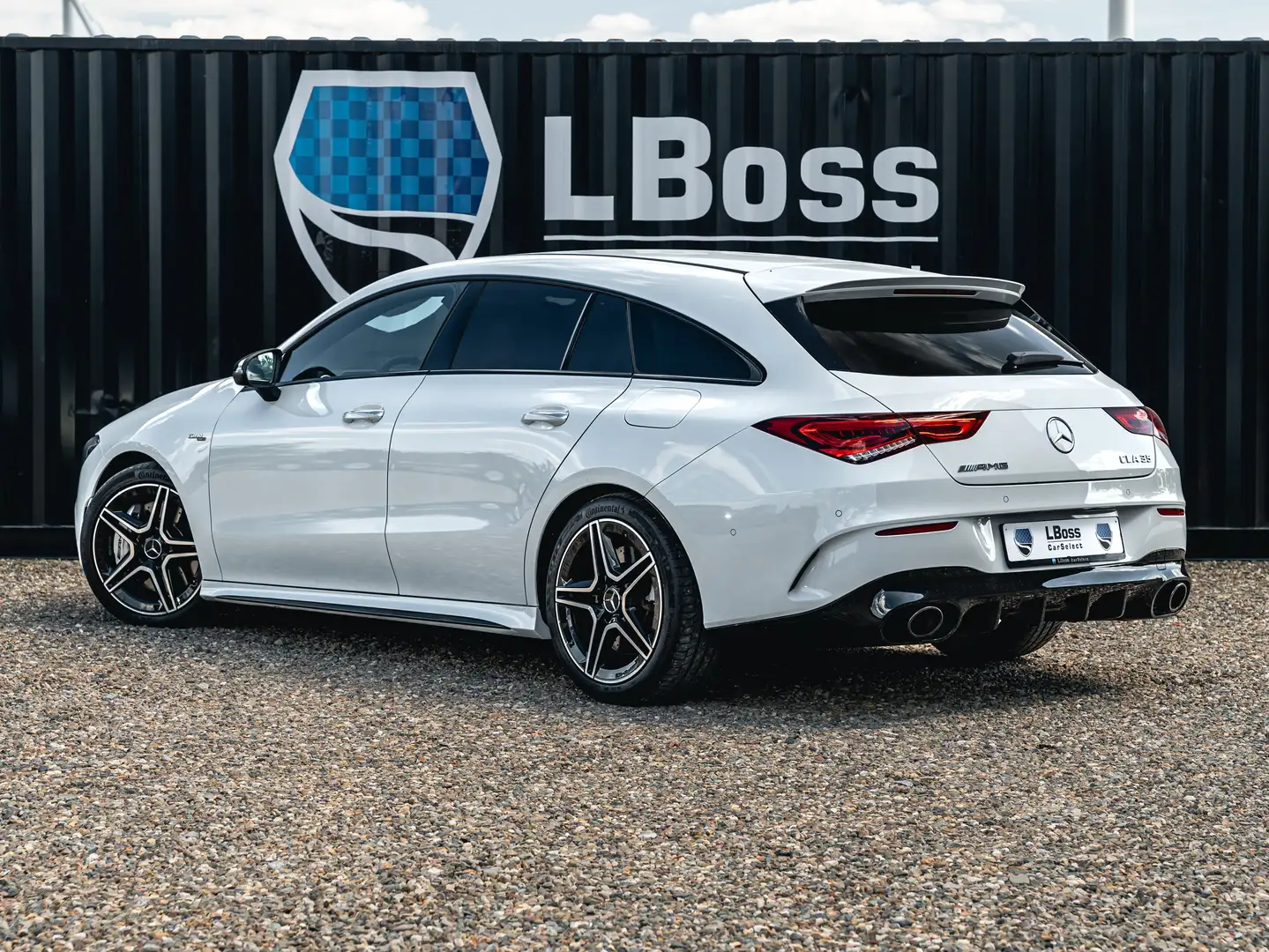 Mercedes-Benz CLA 35 AMG 4-Matic SB /ACC/HeadUp/Ventilatie/Trekhaak/... Weiß - 2
