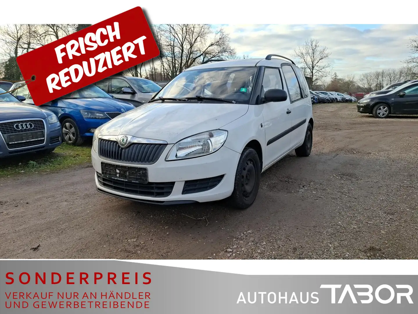 Skoda Roomster 1.2 TDI Active Plus Edition Klima el.FH Weiß - 1
