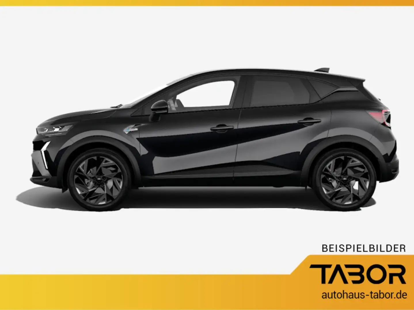 Renault Captur Esprit Alpine Mild Hybrid 160 EDC Schwarz - 2