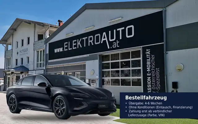 BYD Seal Seal Design 82,5kWh RWD 9.000 Rabatt ohne Konditionen (Eintausch, Leasing) Listenpreis 50.990. Übergabe 4-6 Wochen !