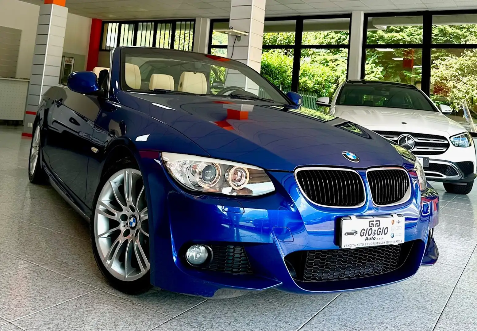 BMW 320 320i Cabrio Msport Blu/Azzurro - 2