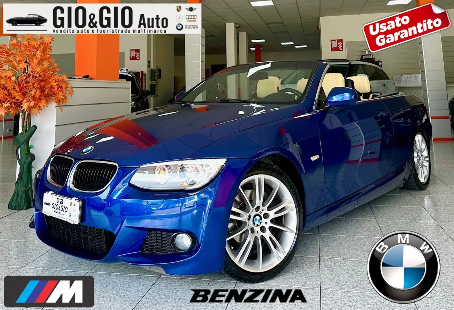 BMW 320 320i Cabrio Msport Blu/Azzurro - 1