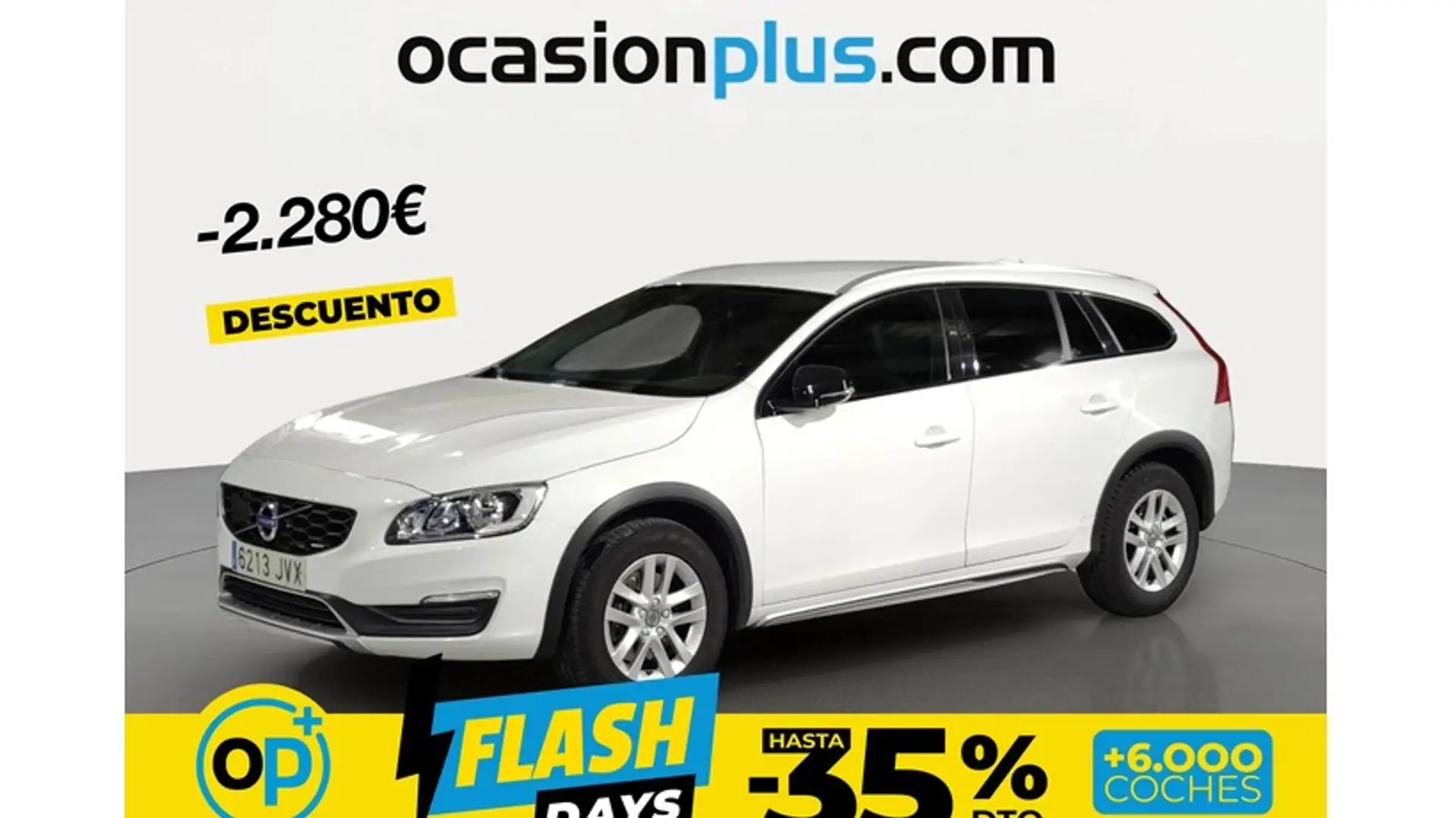 Volvo V60 Cross Country D3 Kinetic Blanco - 1