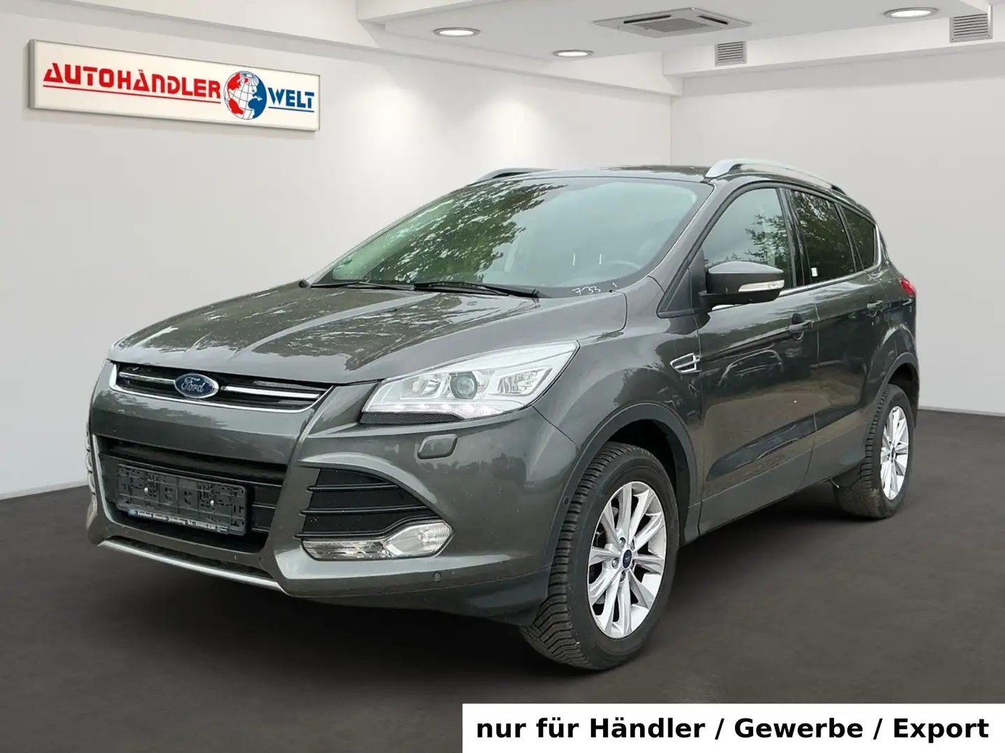 Ford Kuga 1.5 T AAC Navi SHZ PDC Tempo Xenon T-Leder Gris - 1