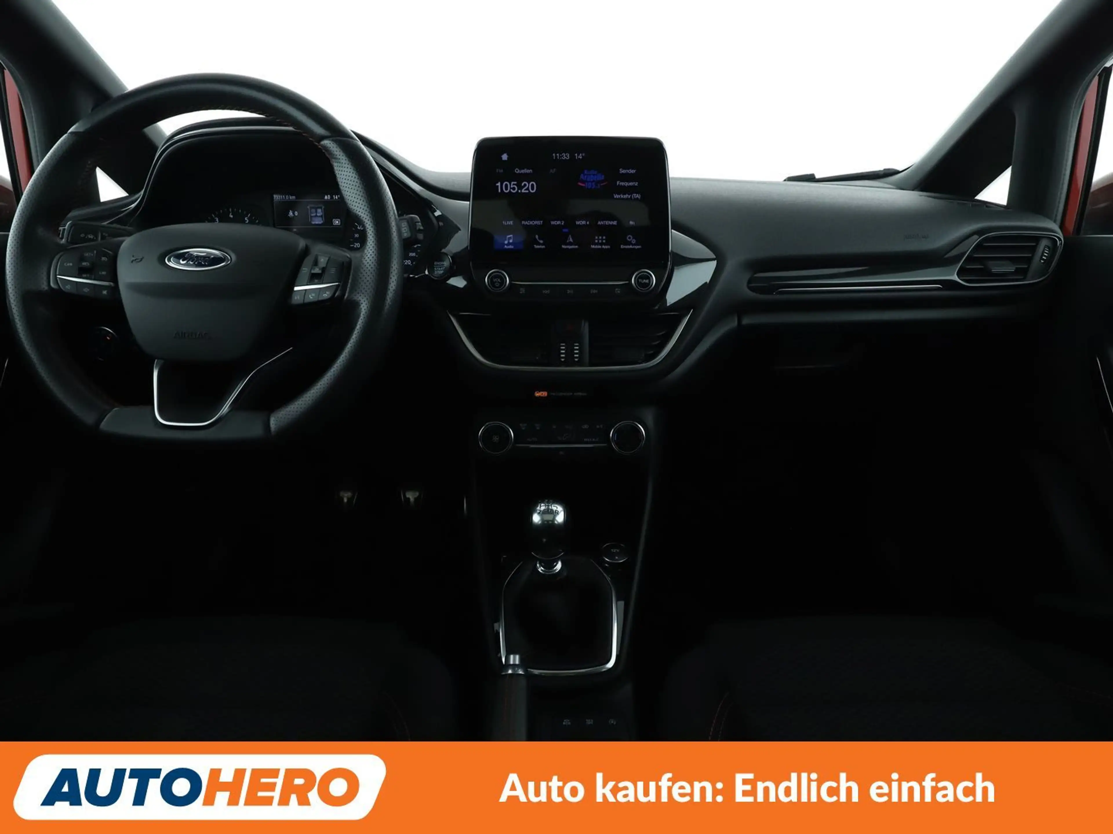Ford Fiesta 1.0 EcoBoost ST-Line*NAVI*TEMPO*PDC*SHZ* — photo 12